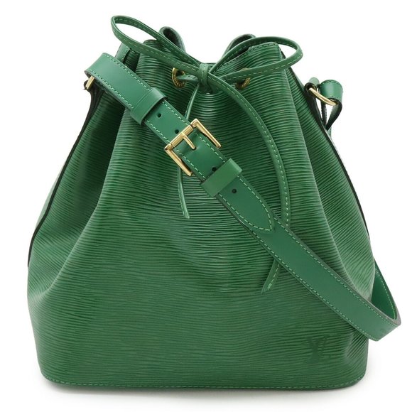 Louis Vuitton Noe Green Leather shoulder - Picture 1 of 8